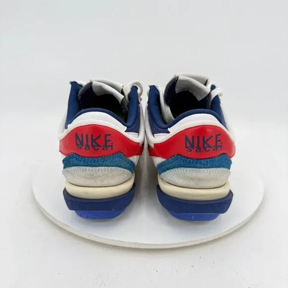 Nike Sacai Zoom Cortez Men Size 11 DQ0581-100 White University Red Training Shoe - Picture 5 of 11